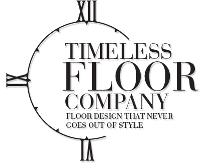 Timeless Floor Company, floor design that never goes out of style, logo.